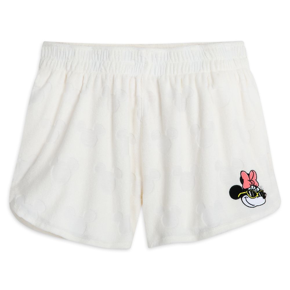 Disney Mickey And Minnie Mouse Burnout Shorts For Women