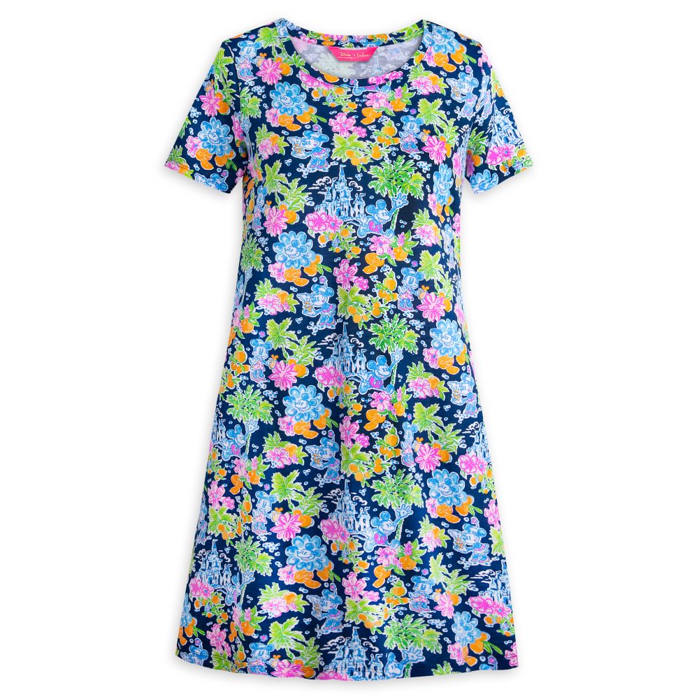  Mickey And Minnie Mouse Cody T-Shirt Dress For Women By Lilly Pulitzer – Disney Parks