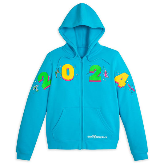  Walt Disney World 2024 Zip Hoodie For Women