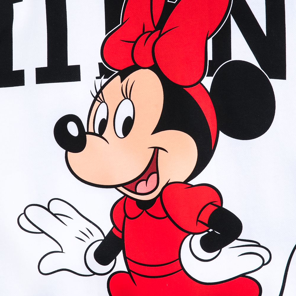 Disney Minnie Mouse Back To Front Pullover Sweatshirt For Women