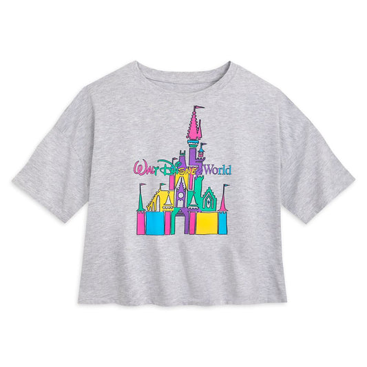  Cinderella Castle Fashion T-Shirt For Women – Walt Disney World