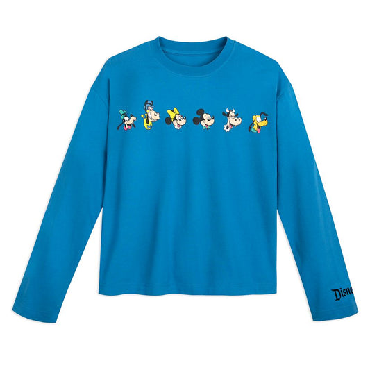  Mickey Mouse And Friends Long Sleeve Fashion T-Shirt For Women – Disneyland
