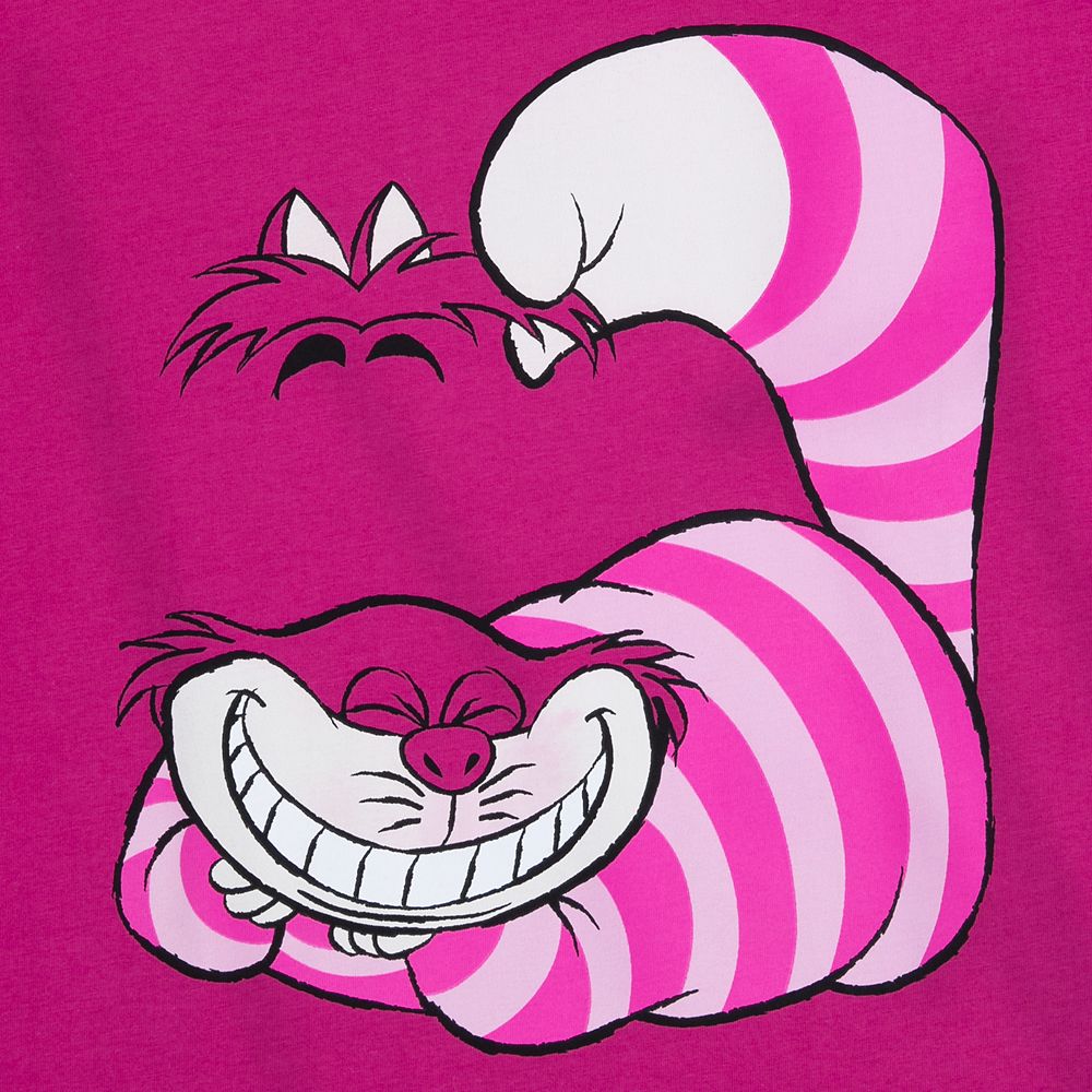 Disney Cheshire Cat Fashion T-Shirt For Women – Alice In Wonderland