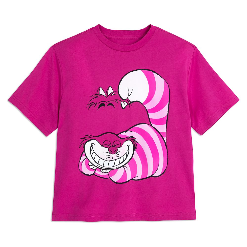 Disney Cheshire Cat Fashion T-Shirt For Women – Alice In Wonderland