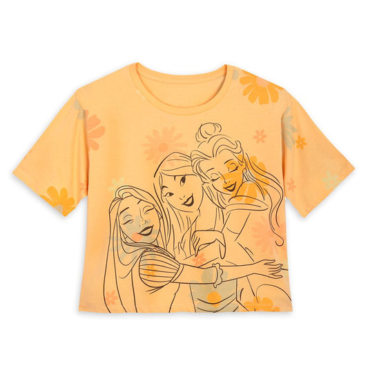  Disney Princess Fashion T-Shirt For Women
