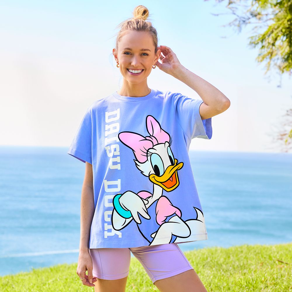 Disney Daisy Duck Back To Front T-Shirt For Women