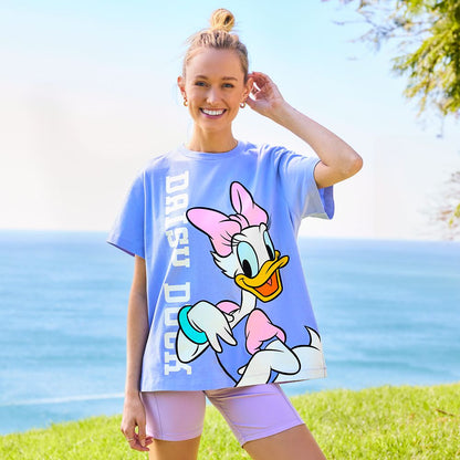 Disney Daisy Duck Back To Front T-Shirt For Women