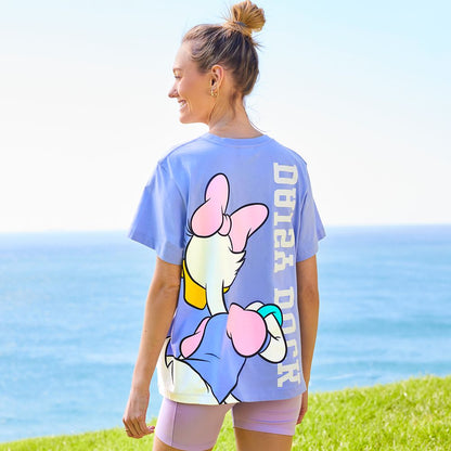 Disney Daisy Duck Back To Front T-Shirt For Women