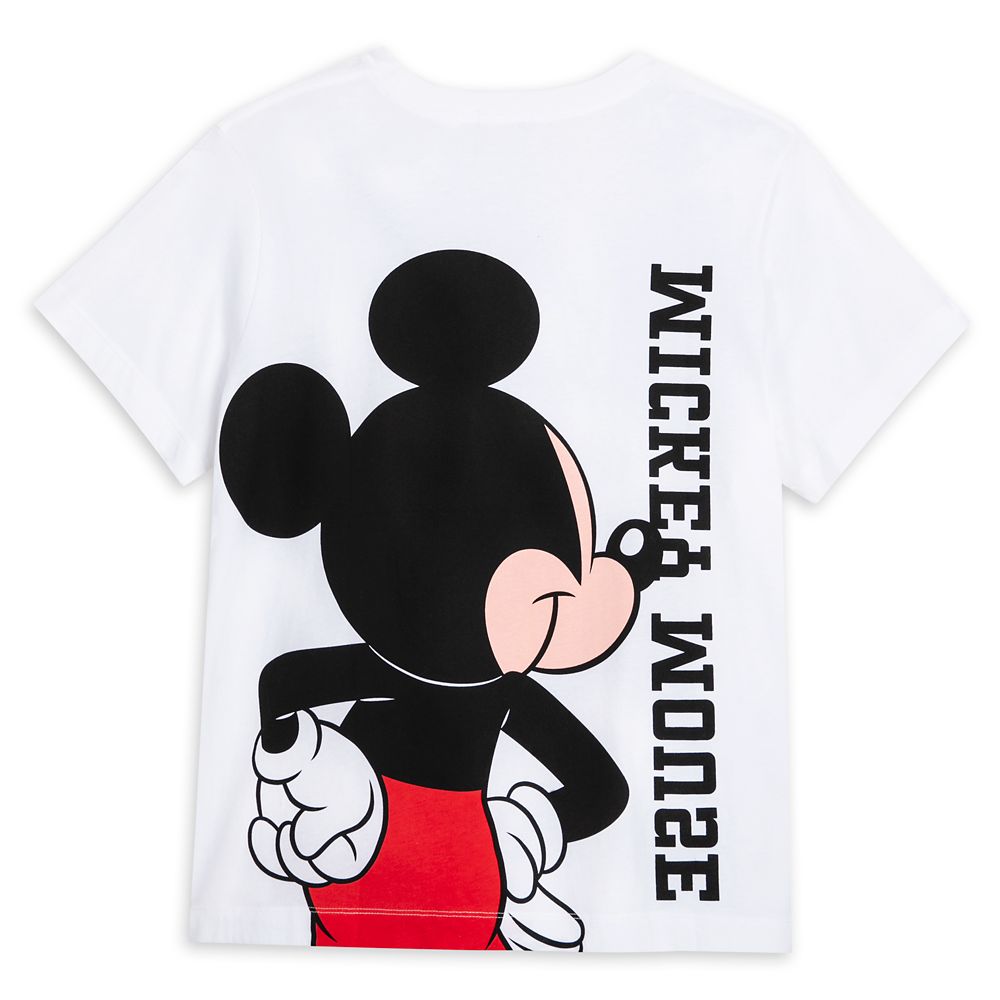 Disney Mickey Mouse Back To Front T-Shirt For Women