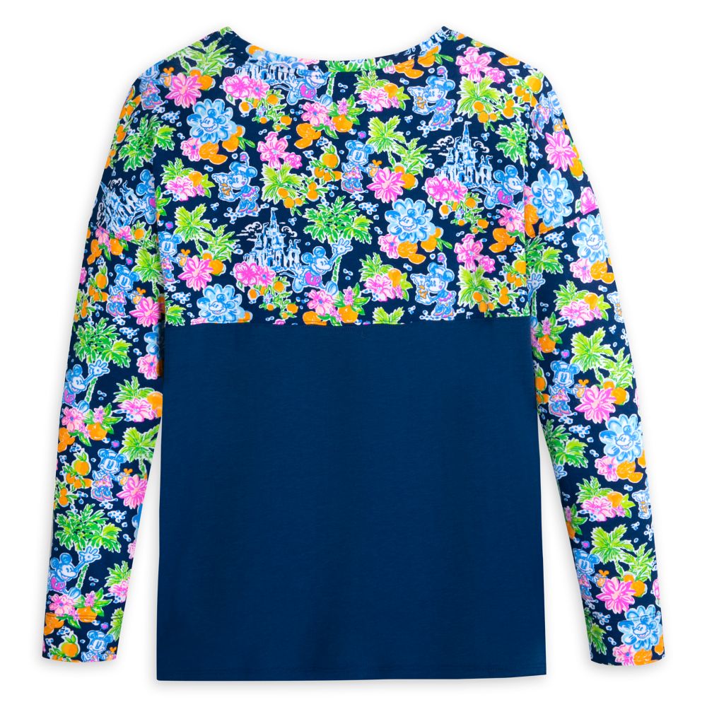  Mickey And Minnie Mouse Finn Long Sleeve T-Shirt For Women By Lilly Pulitzer – Disney Parks