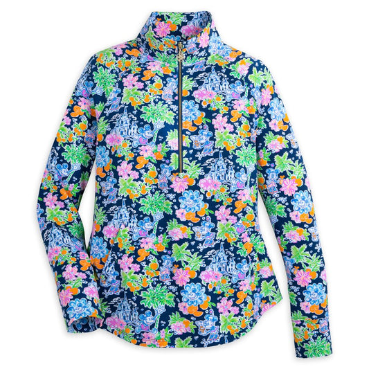  Mickey And Minnie Mouse Zip Pullover For Women By Lilly Pulitzer – Disney Parks