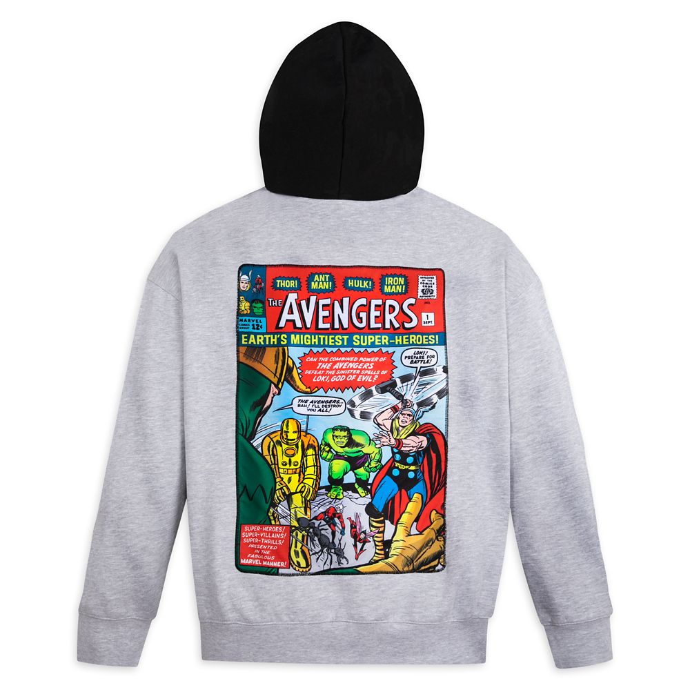 Disney The Avengers #1 Cover Zip Hoodie For Adults
