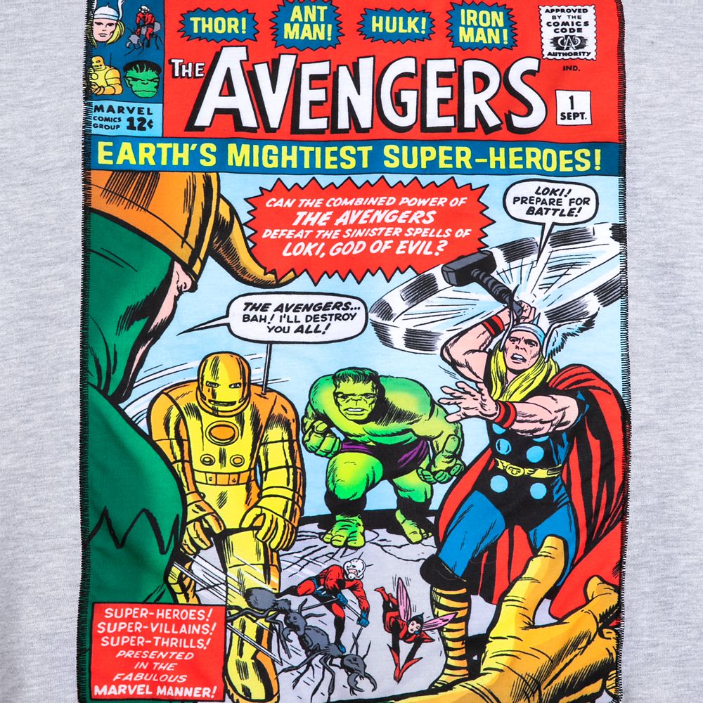 Disney The Avengers #1 Cover Zip Hoodie For Adults