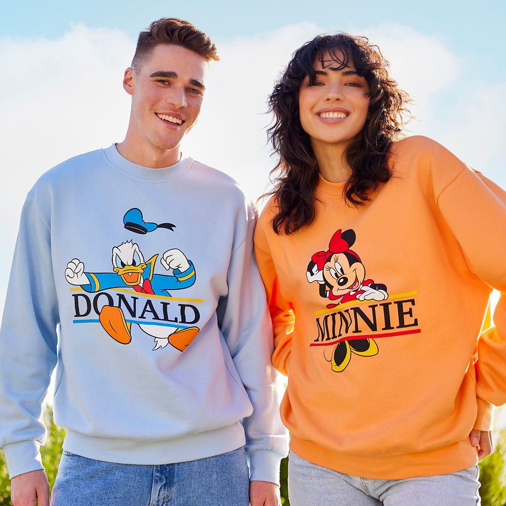 Disney Minnie Mouse Pullover Sweatshirt For Adults