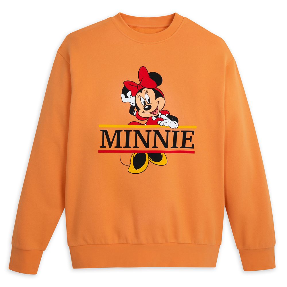 Disney Minnie Mouse Pullover Sweatshirt For Adults