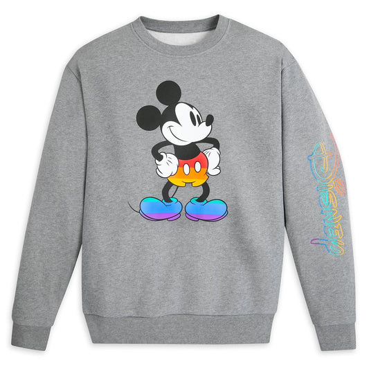  Mickey Mouse Pullover Sweatshirt For Adults – Disney Pride Collection