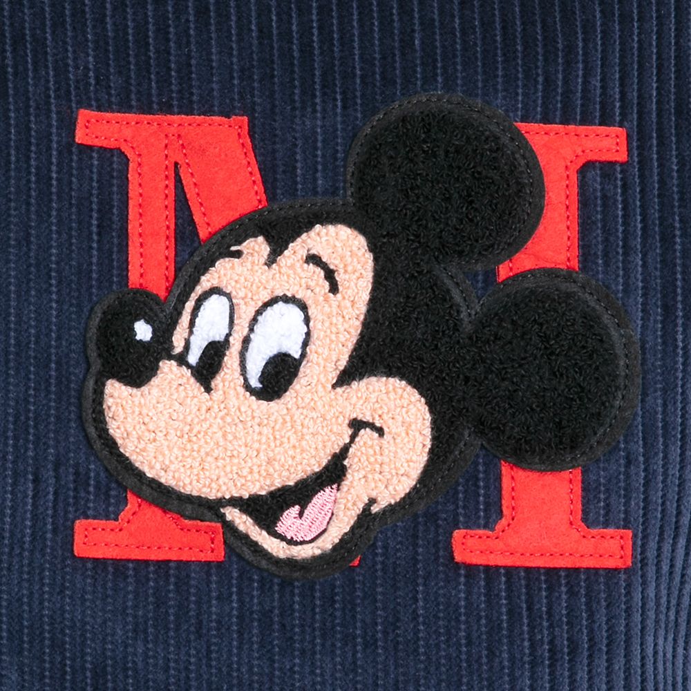 Disney Mickey Mouse Corduroy Bomber Jacket For Men