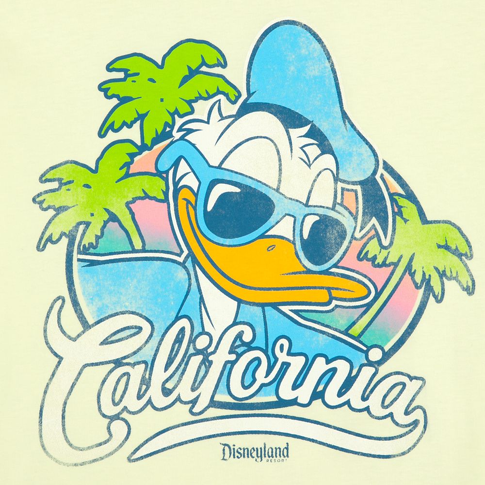  Donald Duck California Long Sleeve T-Shirt For Adults – Disneyland