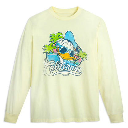  Donald Duck California Long Sleeve T-Shirt For Adults – Disneyland