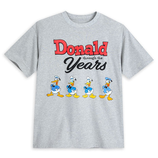 Disney Donald Duck Through The Years T-Shirt For Adults