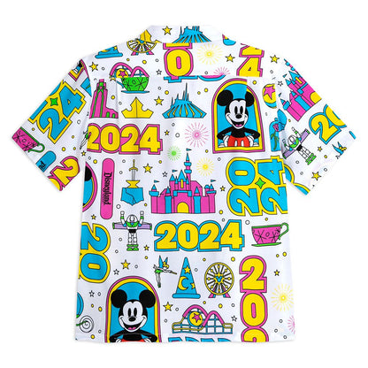  Mickey And Minnie Mouse Woven Shirt For Adults – Disneyland 2024