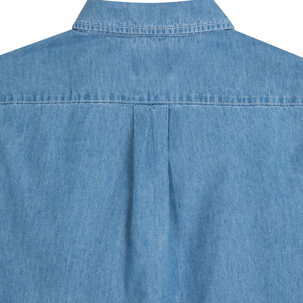 Disney Mickey Mouse And Friends Denim Shirt For Adults