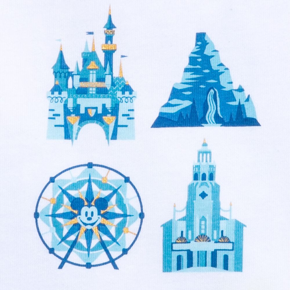  Disneyland Icons T-Shirt For Adults