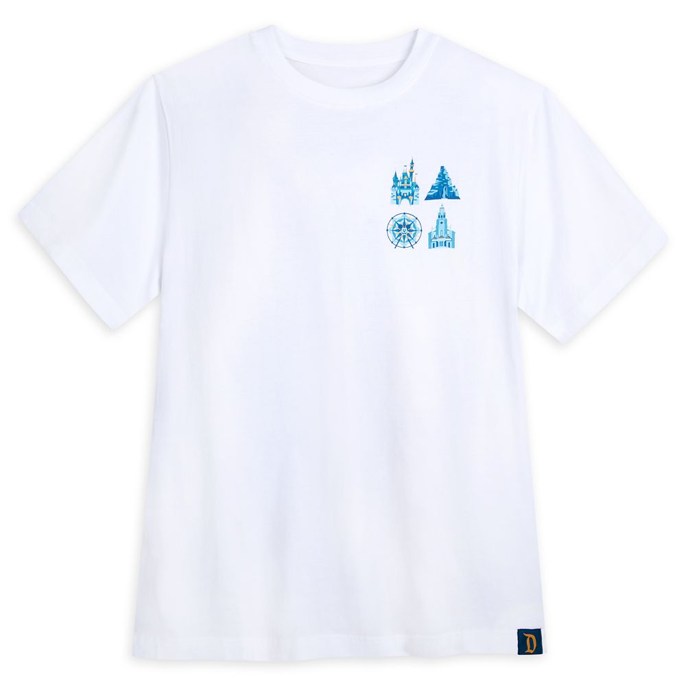  Disneyland Icons T-Shirt For Adults