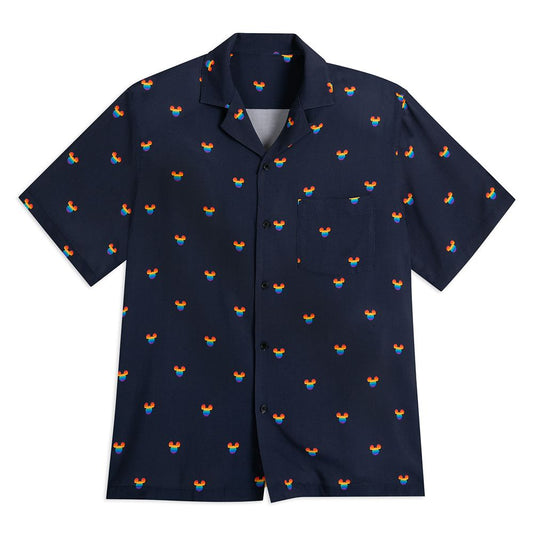  Mickey Mouse Icon Woven Shirt For Adults – Disney Pride Collection