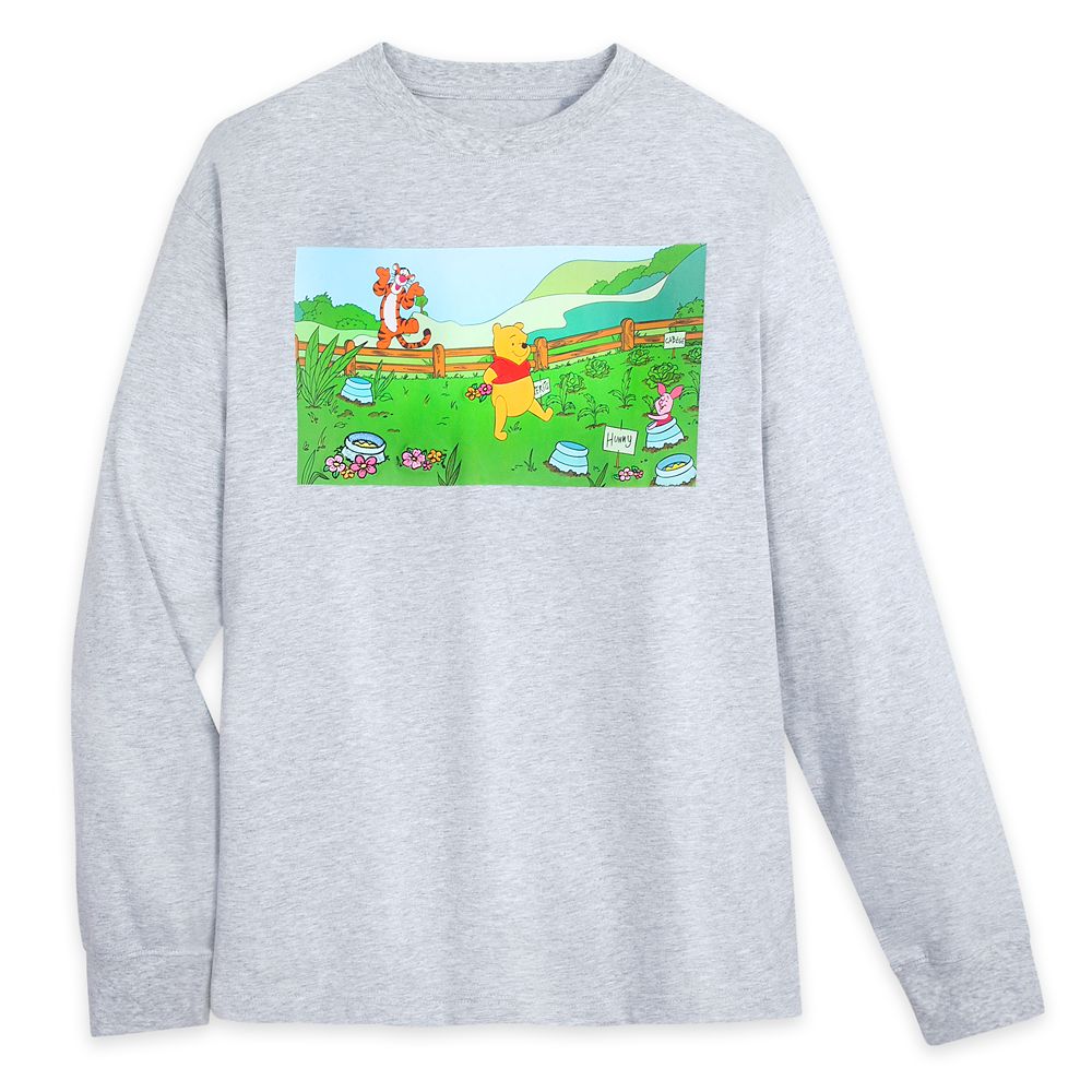 Disney Winnie The Pooh And Pals Long Sleeve T-Shirt For Adults