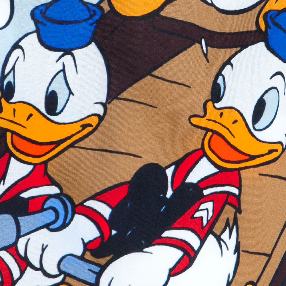 Disney Donald Duck Woven Shirt For Adults