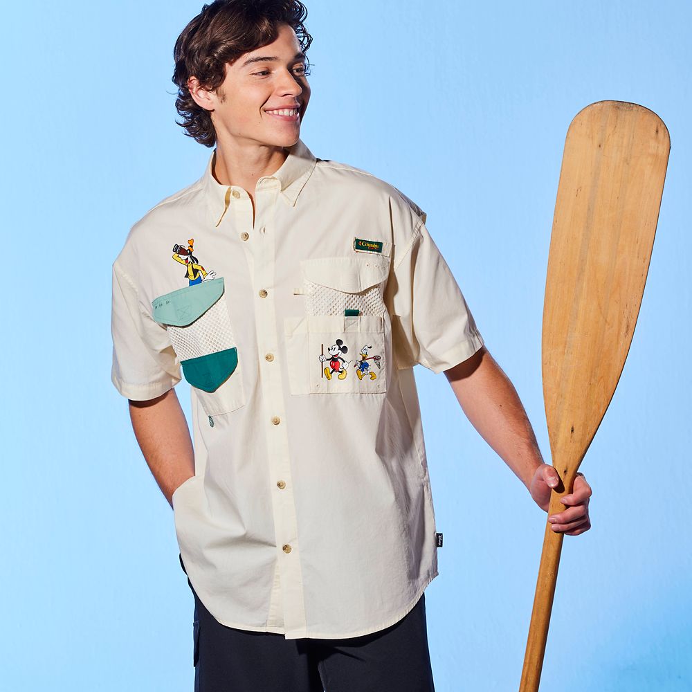 Disney Mickey Mouse And Friends Camp Shirt For Men By Columbia – Mickey & Co.