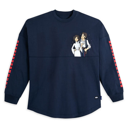 Disney Princess Leia And Han Solo ''I Know'' Couples Spirit Jersey For Adults – Star Wars – Navy