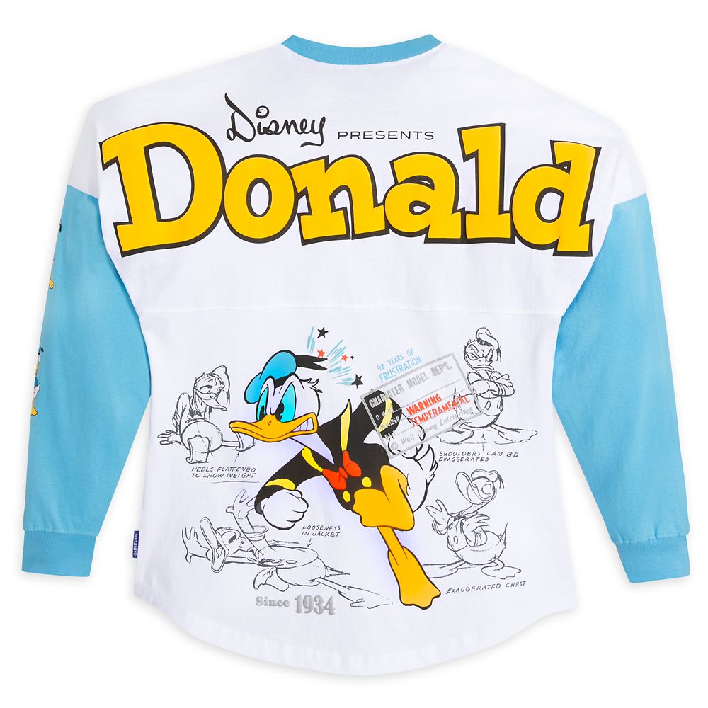Disney Donald Duck 90th Anniversary Spirit Jersey For Adults