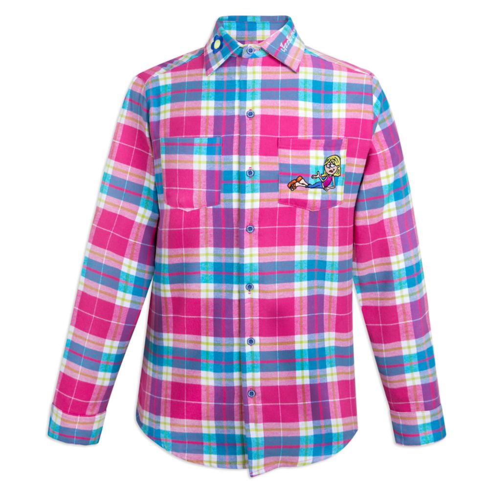 Disney Lizzie McGuire Flannel Shirt For Adults By Cakeworthy