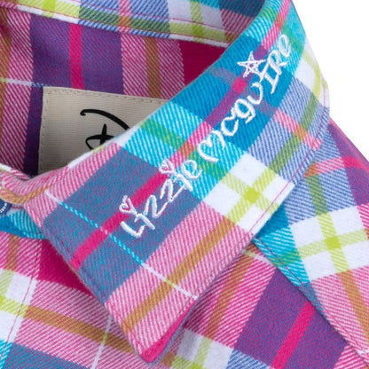 Disney Lizzie McGuire Flannel Shirt For Adults By Cakeworthy