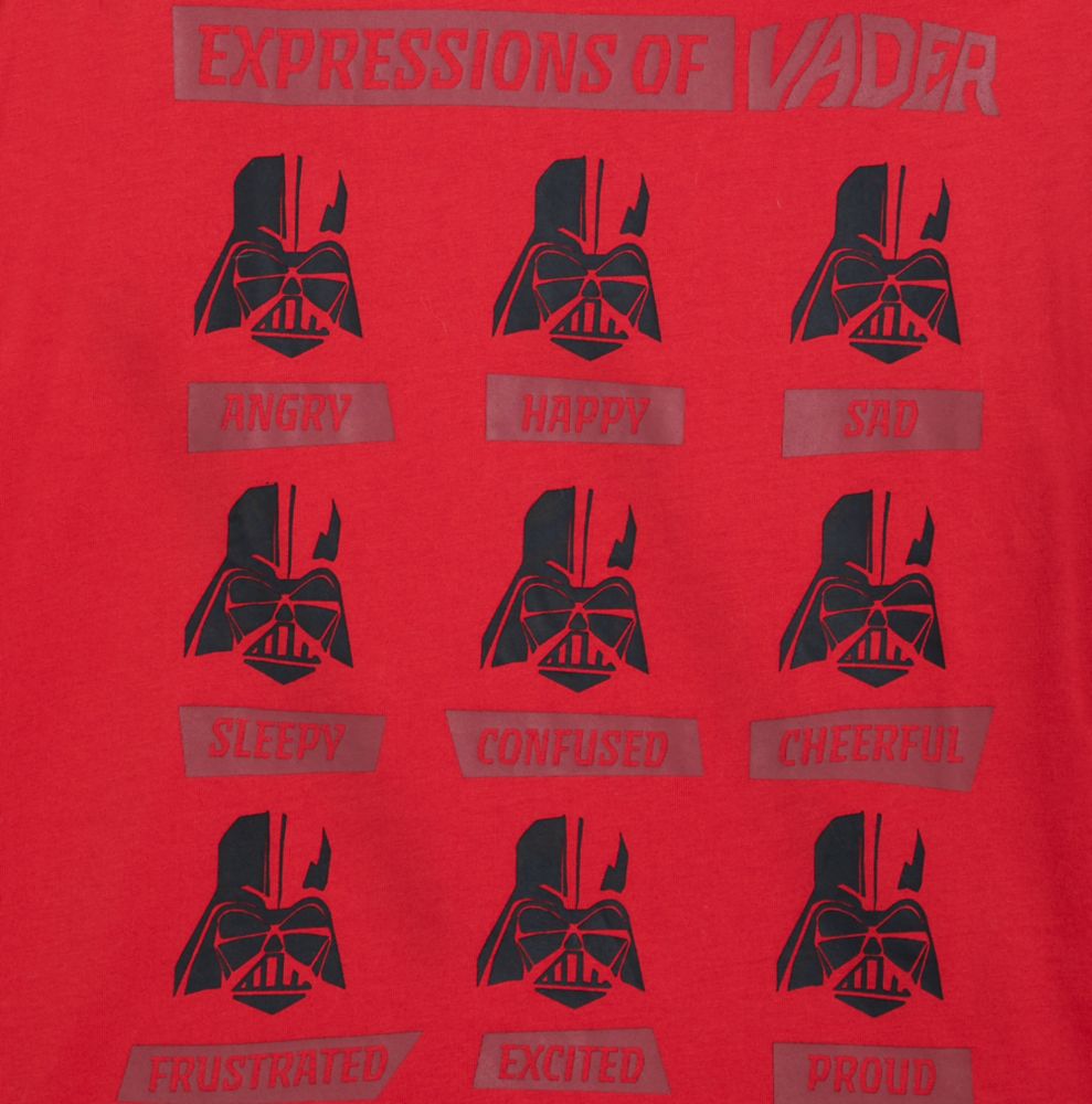 Disney Darth Vader ''Expressions Of Vader'' T-Shirt For Kids – Star Wars