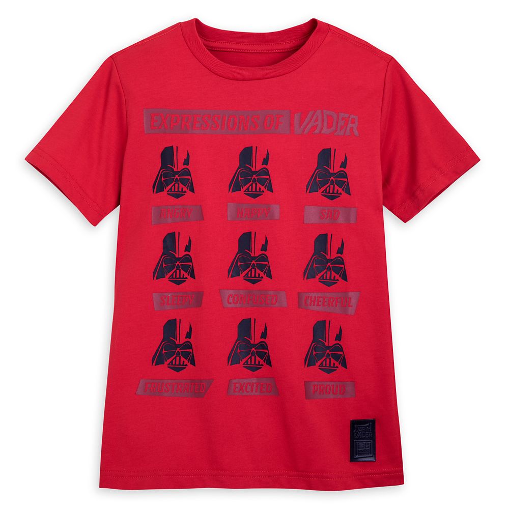 Disney Darth Vader ''Expressions Of Vader'' T-Shirt For Kids – Star Wars