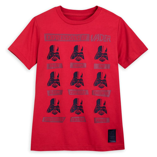 Disney Darth Vader ''Expressions Of Vader'' T-Shirt For Kids – Star Wars