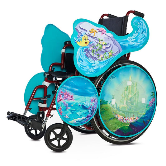 Disney The Little Mermaid Adaptive Wheelchair Wrap