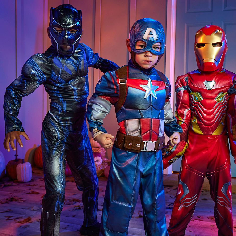 Disney Black Panther Light-Up Costume For Kids
