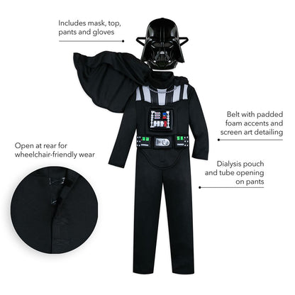 Disney Darth Vader Adaptive Costume For Kids – Star Wars
