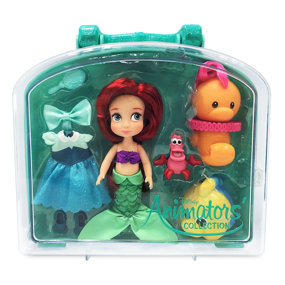  Ariel Disney Animators' Collection Mini Doll Play Set – The Little Mermaid – 5''