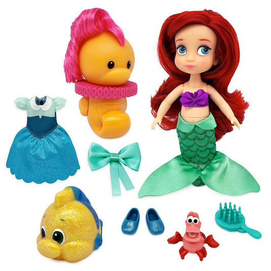  Ariel Disney Animators' Collection Mini Doll Play Set – The Little Mermaid – 5''