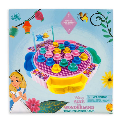 Disney Alice In Wonderland Teacups Match Game