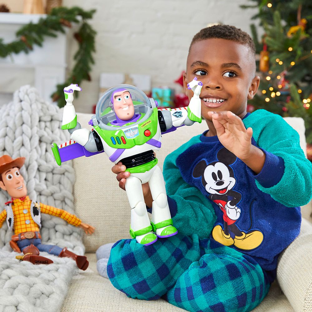 Disney Buzz Lightyear Interactive Talking Action Figure – Toy Story – 12''