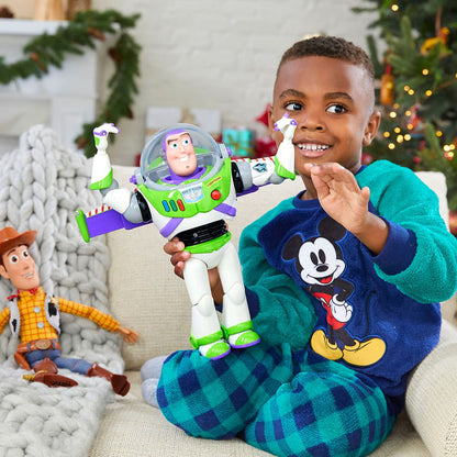 Disney Buzz Lightyear Interactive Talking Action Figure – Toy Story – 12''