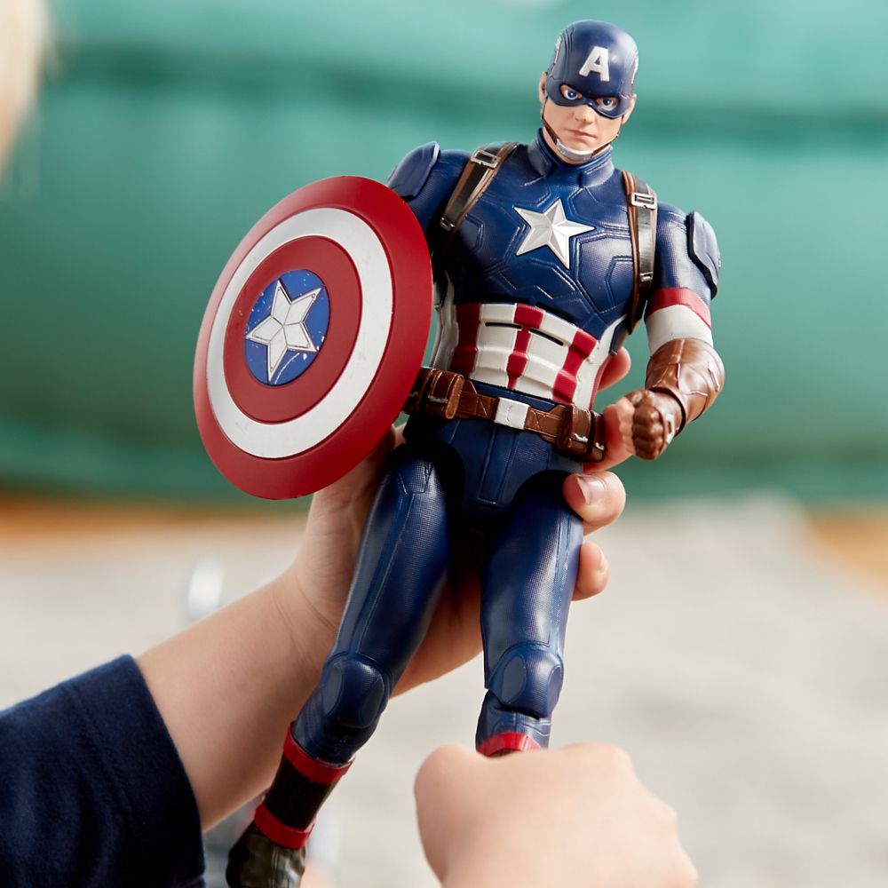 Disney Captain America Talking Action Figure