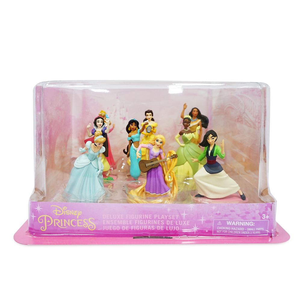  Disney Princess Deluxe Figure Play Set