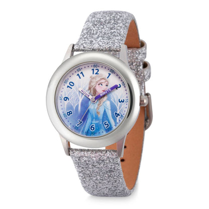 Disney Elsa Stainless Steel Time Teacher Watch For Kids – Frozen 2